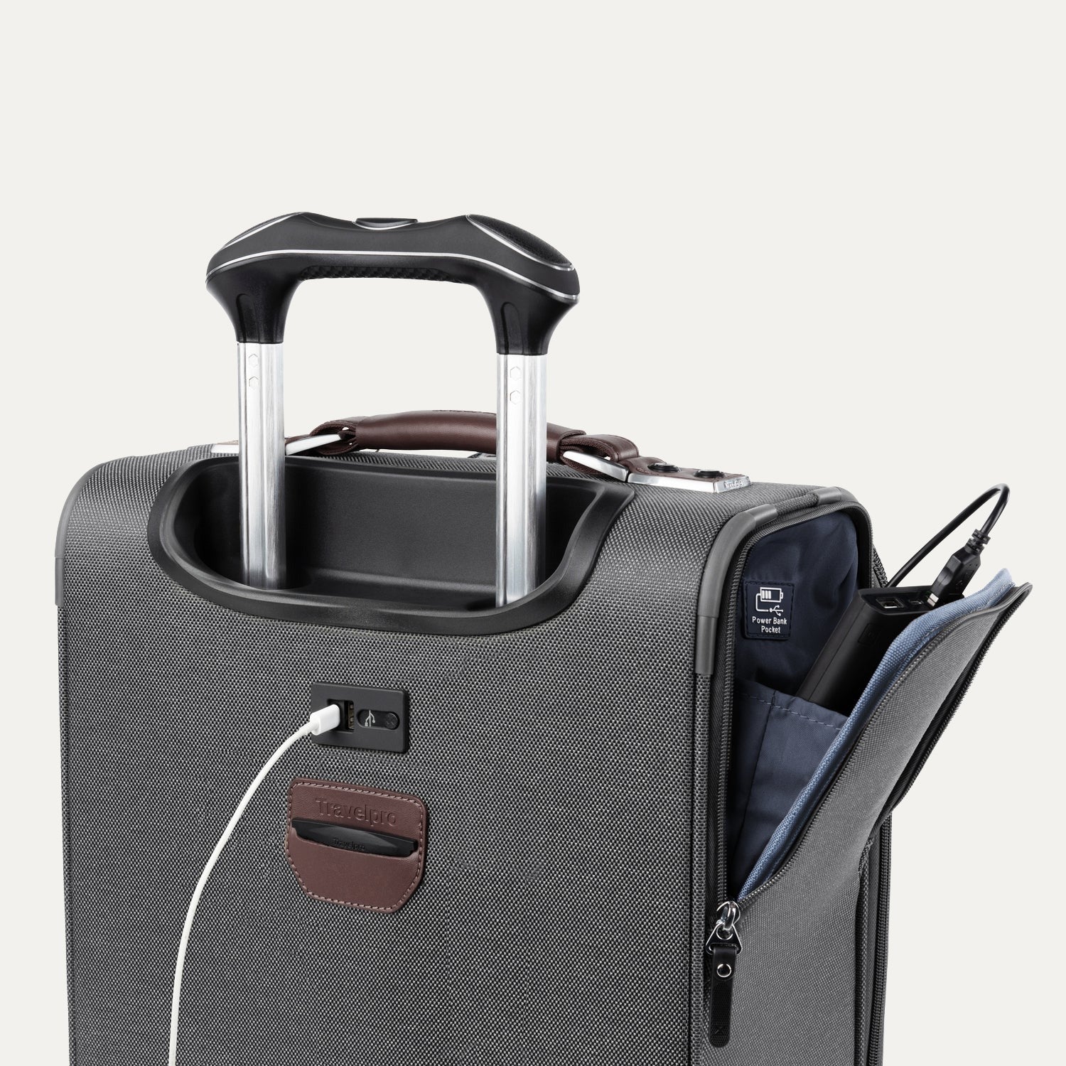 Platinum® Elite Carry-On Spinner Tote (USB-A Port Only)