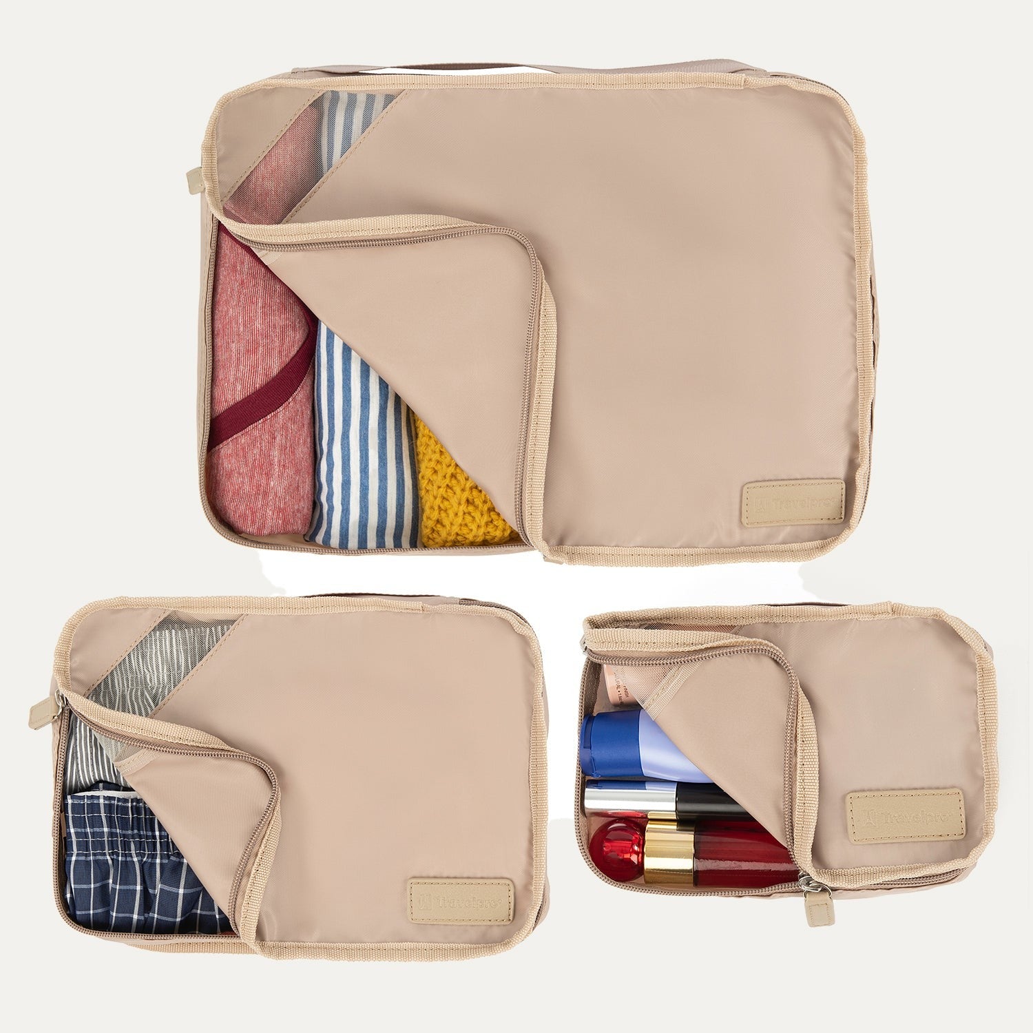 Travelpro® EssentialsTM 3 Pack Packing Cube Set (S/M/L)