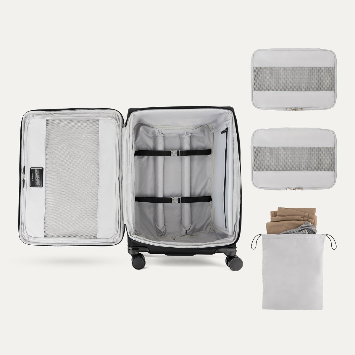 Versapack+ Medium Check-in Spinner / Travelpro® AltitudeTM Large Backpack Set