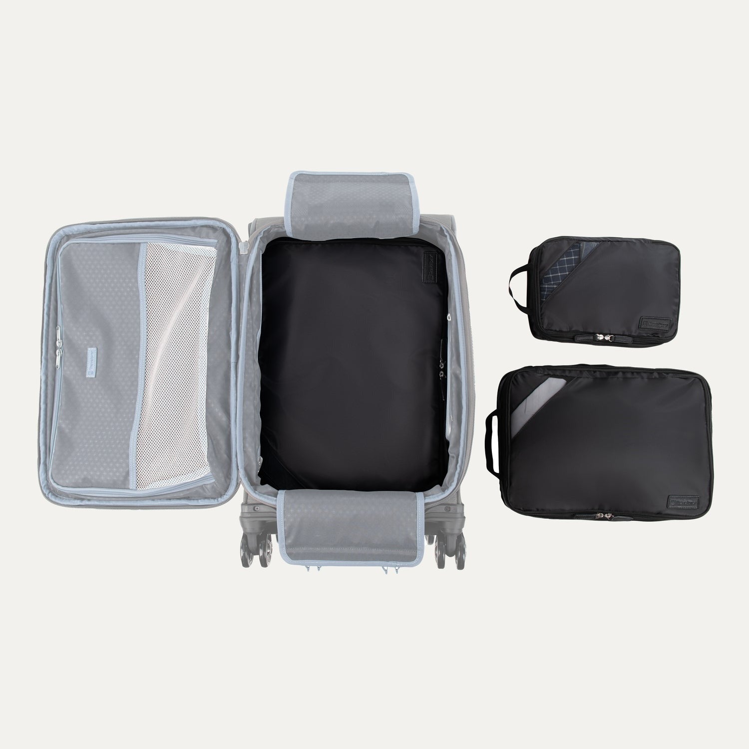 Travelpro® EssentialsTM 3 Pack Expandable/Compressible Packing Cube Set (M/L/XL)
