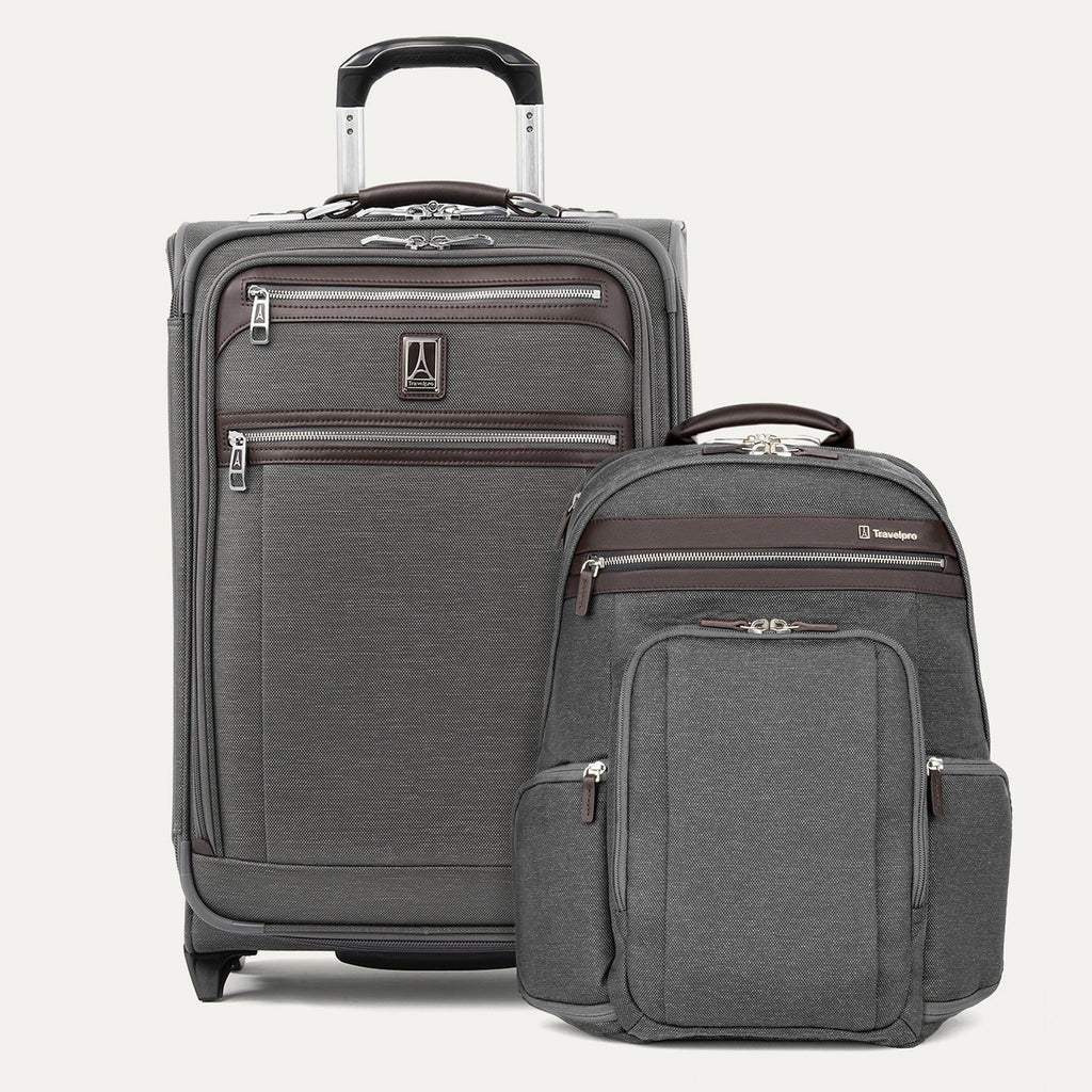 Platinum® Elite Carry-On Rollaboard/ Business Backpack Set